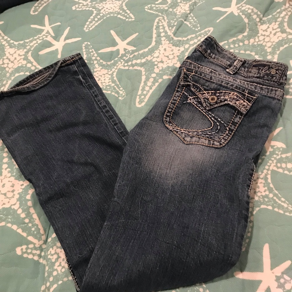Silver Pioneer Jeans, W30/L33